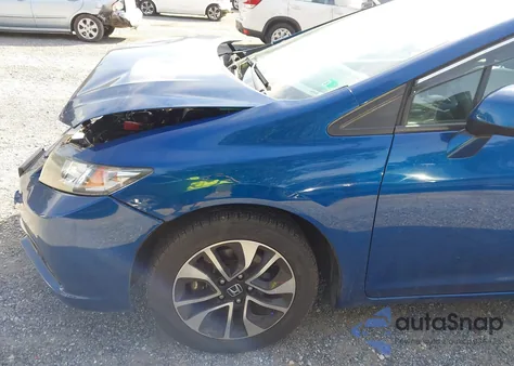 2013 Honda Civic Ex from USA, damaged, VIN 19XFB2F89DE082496